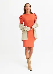 Robe en jersey côtelé, bonprix