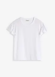 T-shirt à  manches volantées, bonprix