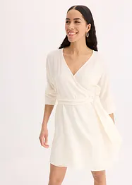 Robe courte, style portefeuille, avec ceinture, bonprix