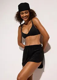 Short de plage avec fil brillant, bonprix