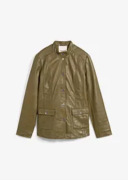 Veste en cuir nappa d’agneau, bonprix