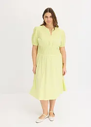 Robe midi à taille élastiquée, bonprix