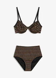 Bikini brillant à armatures (ens. 2 pces), bonprix