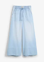 Jean large, taille mi-haute et élastiquée, bonprix