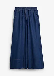 Jean large, taille mi-haute et élastiquée, bonprix