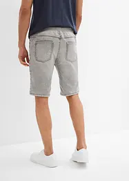Bermuda en jean à taille élastiquée, Regular, bonprix