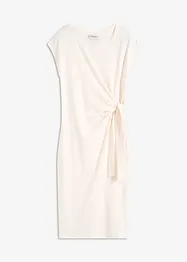 Robe nouée en jersey de coton stretch, bonprix