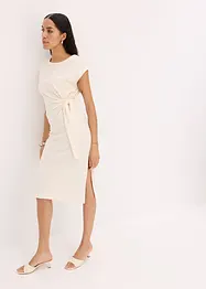 Robe nouée en jersey de coton stretch, bonprix