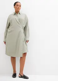 Robe-chemise asymétrique, bonprix