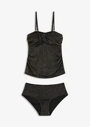 Tankini (ens. 2 pces) à fil brillant, bonprix