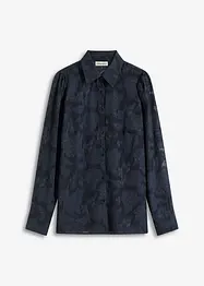 Blouse en crêpe jacquard, bonprix