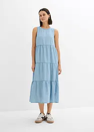 Robe midi en Lyocell lisse, bonprix
