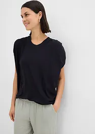 T-shirt fluide en viscose mélangée, bonprix