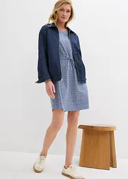 Robe en jersey avec détail à nouer, bonprix