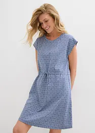 Robe en jersey avec détail à nouer, bonprix