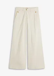 Pantalon large en matière extensible, bonprix