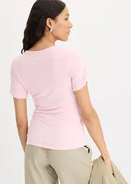 T-shirt froncé, bonprix