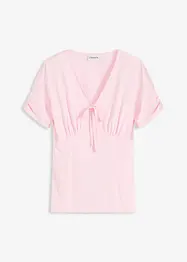 T-shirt froncé, bonprix