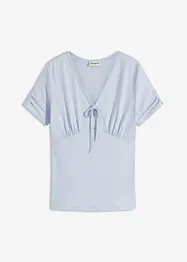 T-shirt froncé, bonprix