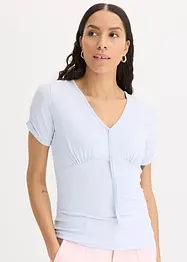 T-shirt froncé, bonprix