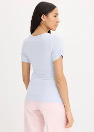T-shirt froncé, bonprix