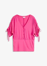 T-shirt à boutons décoratifs, bonprix