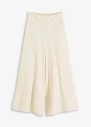 Jupe-culotte en tissu effet froissé, bonprix