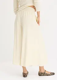 Jupe-culotte en tissu effet froissé, bonprix