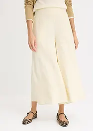 Jupe-culotte en tissu effet froissé, bonprix