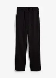 Pantalon taille élastiquée dans un léger mélange lin-viscose, bonprix