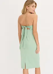Robe bustier en satin brillant, bonprix