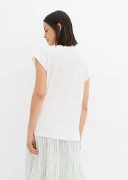 T-shirt en douce viscose mélangée, bonprix
