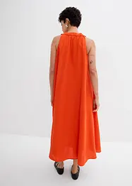 Robe midi évasée en viscose mélangée, bonprix