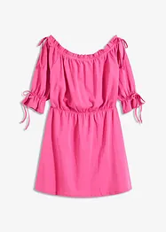 Robe en jersey à col Bardot, bonprix