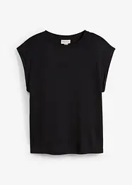 Top à épaulettes en viscose mélangée, bonprix