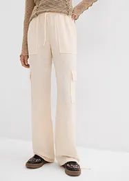 Pantalon fluide à poches cargo, bonprix