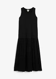 Robe longue bi-matière, bonprix