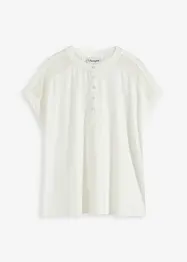 T-shirt à empiècement dentelle, bonprix