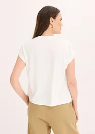 T-shirt à empiècement dentelle, bonprix