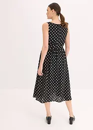 Robe midi avec lien à nouer, bonprix