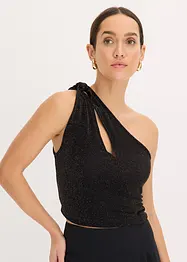 Top one-shoulder noué sur l'épaule, bonprix