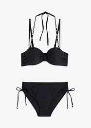 Bikini balconnet (ens. 2 pces) avec paire de bretelles dos nu supplémentaire, bonprix