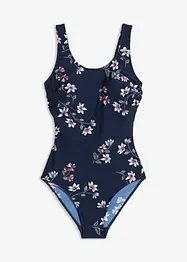 Maillot 1 pièce sculptant, maintien léger, bonprix