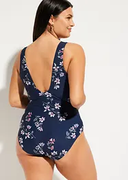 Maillot 1 pièce sculptant, maintien léger, bonprix