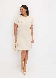 Robe courte avec jupe légèrement évasée, bonprix