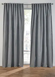 Rideau occultant texturé avec polyester recyclé (1 pce), bonprix