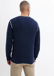 Pull en fine maille 100% coton, bonprix