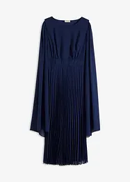 Robe en crêpe avec jupe plissée, bonprix