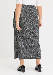 Jupe en jersey crêpe texturé, bonprix