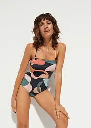 Maillot 1 pièce sculptant, maintien léger, bonprix